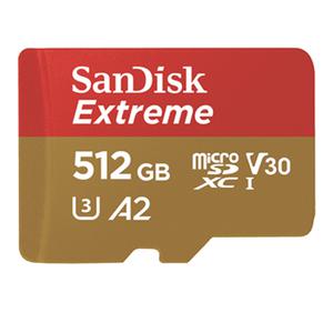 샌디스크 마이크로 SD카드 익스트림 512GB 512기가 블랙박스 닌텐도 핸드폰 카메라 메모리 ENL
