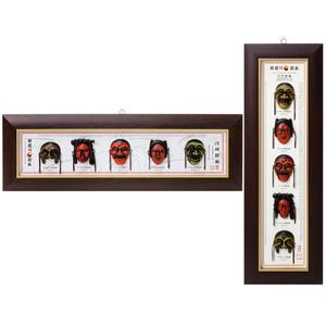 [박씨상방] 하회탈 5형 나무액자