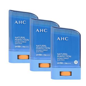 AHC 내추럴 퍼펙션 더블쉴드 선스틱 22g x3개