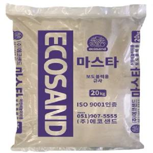 에코샌드 보도블럭용모래 보도블럭 채움용 모래 백사20kg
