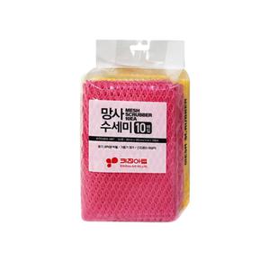 키친아트 망사수세미 10매