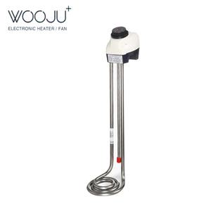 우주전열 온수히터 1.5Kw 돼지꼬리히터 순간온수기 물데우기 국자형 전기