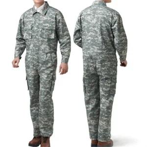 KSK 1402 춘추 작업복 스즈끼 밀리터리 우주복 점프수트 상하일체형 정비복 배달복