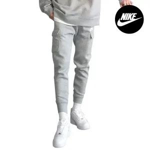 나이키 클럽 기모 카고 조거팬츠 남자 여성 트레이닝 바지 츄리닝 CD3129-063