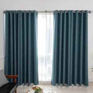 /샤이닝홈 늘밤 아일렛 항균 암막커튼 다크그린160이하