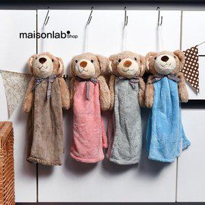 [게이또]극세사 곰돌이 핸드타월