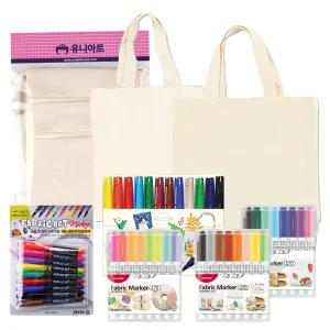 패브릭 가방 마카펜 염색 에코백 리폼 DIY 그리기