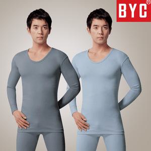 BYC 남자 내복세트 면100% 내의 남성 속옷 잠옷 가을 겨울 실내복 보온