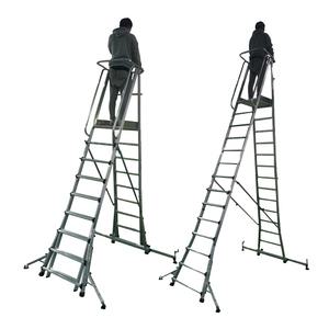 신양 S마크 안전발판 작업용 사다리 9단 SYSF-09 난간우마