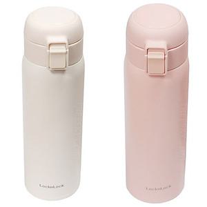 락앤락 이지 원터치슬림 이중진공 보온보냉병-500ml/아이보리/핑크/텀블러