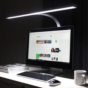 LED와이드스탠드 800S 화이트 파파 공부스탠드 학습용