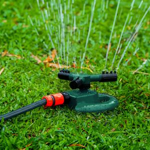 엣모어 360도 회전 스프링클러 텃밭 잔디 자동 물주기 스프링쿨러