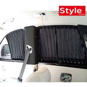 [스타일 카커튼] 쌍용 코란도 투리스모 스탠다드형 카커튼 자외선차단 사생활보호 도난방지 차박 햇빛가리