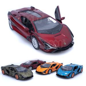 데코앤 킨스 람보르기니 시안 랜덤 미니카 풀백 다이캐스트 모형