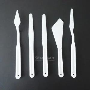 [보리보리/맘아트]플라스틱 나이프 5종 PVC 물감 도구