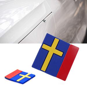 볼보 스웨덴 국기 스티커 신차 악세사리 튜닝 차량용품 XC40 XC60 S60 V90