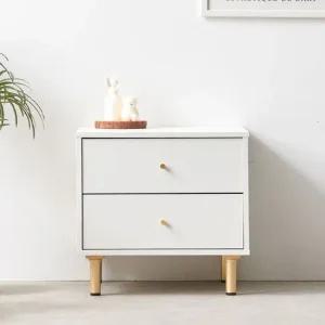 파로마 솔트 리노 2단서랍 침실 침대 협탁 mwg058