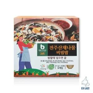 바로Cook 전주산채나물 비빔밥 15g X 6입