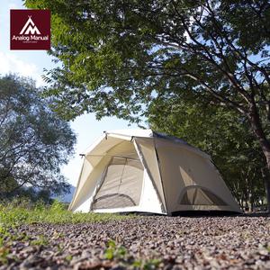 아날로그매뉴얼 하이브돔 프리미엄 면텐트 / 감성텐트