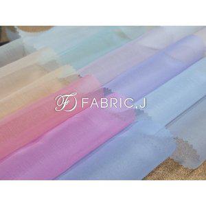 [패브릭제이]대폭 사계 무지 노방 오간자 천 한복 원단 FJ-312