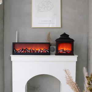 스피엘 불멍 무드등 불타는 LED 벽난로