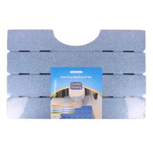 홈포미 웰빙발판 중2호 (변기용)미끄럼방지욕실발판 보온욕실발판 변기발