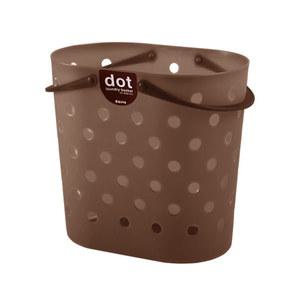 창신리빙 도트 빨래바구니 65L