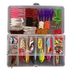 리오피싱 만능 루어 세트 116p 낚시 미끼 에기 웜 민물 바다 채비 쭈꾸미 갑오징어