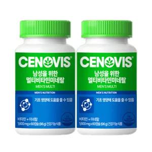 세노비스 남성을 위한 멀티비타민미네랄, 60캡슐, 60일분, 2개