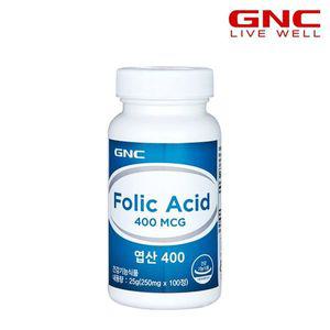 [NS홈쇼핑][GNC] 엽산 400 (100정) 100일분_48043[29200035]