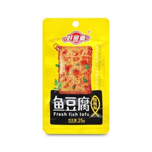 중국간식 유도우푸 샤오카오웨이 바베큐맛 25g 어두부 어묵