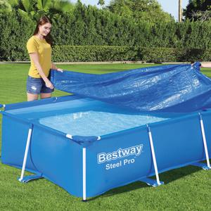 BW 58105 사각 기둥 풀장 덮개 264cm/풀장덮개/물풀장