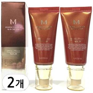 미샤 M 퍼펙트 커버 비비 크림 50ml 2개(1.+1.)