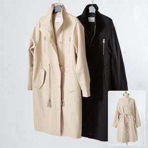 [SidMarket] 스트링오버핏롱야상 21D405P 빅사이즈 여성의류