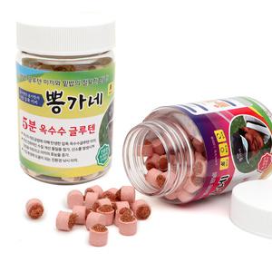 뽕가네 3분 딸기 옥수수 글루텐 민물낚시 붕어 떡밥 미끼