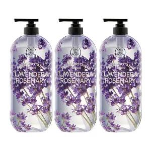 온더바디 수퍼보타닉 바디워시 라벤더, 900ml, 3개