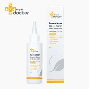 마이펫닥터 퓨어클린 강아지 귀세정제 귀청소 귀염증 약 귓병 외이염 내이염 클리너 100ml, 1개