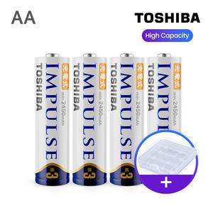 도시바 충전지 임펄스 AA 2550mAh 충전용 건전지 4개입(1팩)