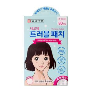 네오덤 트러블 패치 80매(투명) 여드름 케어