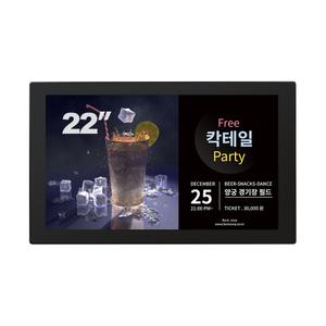 [포토상품평] 카멜 22인치 디지털액자 PF2210IPS 풀HD 차량용/서브모니터 애견액자 광고용모니터