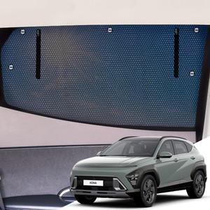 디올뉴코나 SX2/2세대 운전석+조수석 본투로드 차량 햇빛가리개 윈도우 썬블럭