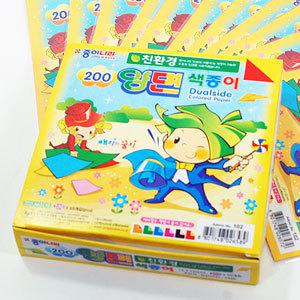 [열린화방]종이나라 양면 색종이 50개입 1박스/색종이/문구/색지/색상지/꽃색종이/공작/공예