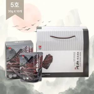 [케이미트] 프리미엄 육포세트 5호 300g (30g 10팩)