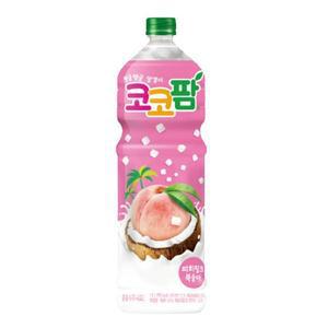 코코팜 피치핑크 복숭아 1.5L 12개