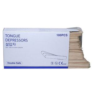 설압자 나무 일회용 100개입 스파츌라 왁싱스틱 대 가주