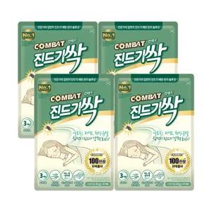 컴배트 진드기싹 시트 4입 (RRP 타입), 4개