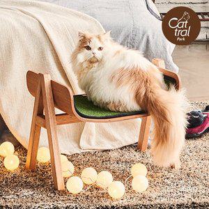 [캣트럴파크]고양이 미니캣타워 스크래쳐 원목캣타워 하우스 A1