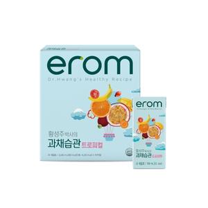 이롬 황성주 과채습관 트로피컬 과일야채주스 190ml 16팩