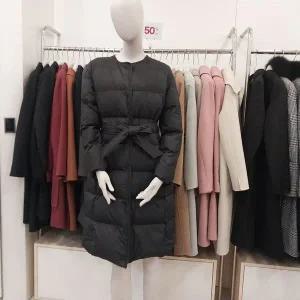 [하프클럽/프로그램]프로그램 NC해운대점 파격할인 가볍고 보온성이 뛰어난 웰론 롱 패딩 P224D059-1