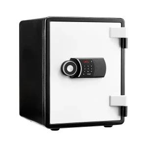 선일금고 가정용금고 YES-031D 블랙화이트 디지털 내화금고 63kg 경보장치 서랍 선반